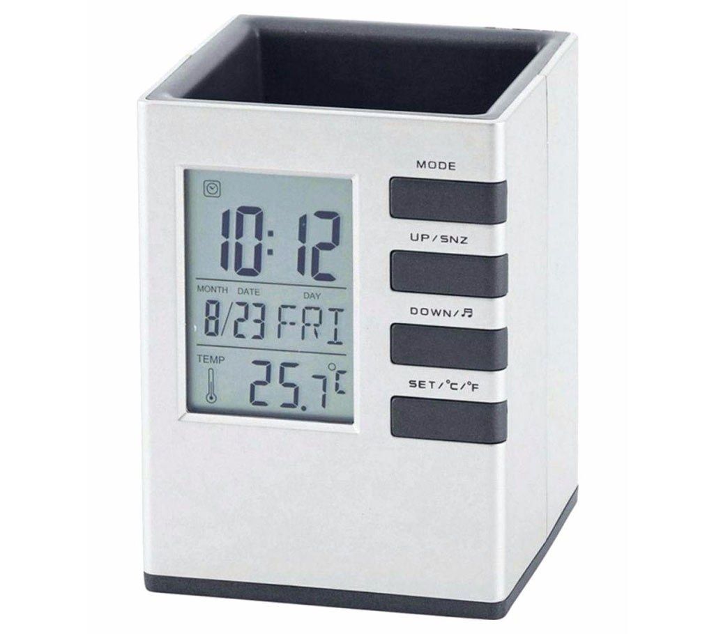Cube Desk Stand Clock