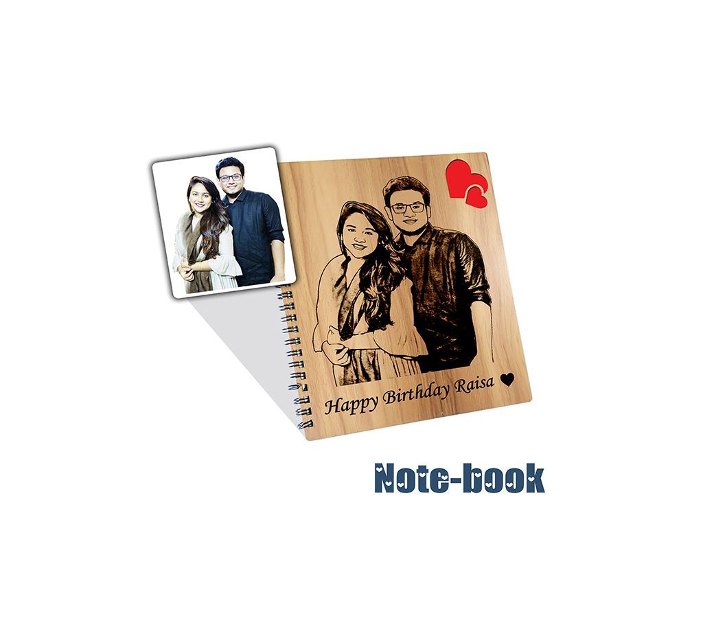 Cuztomize Wooden Notebook