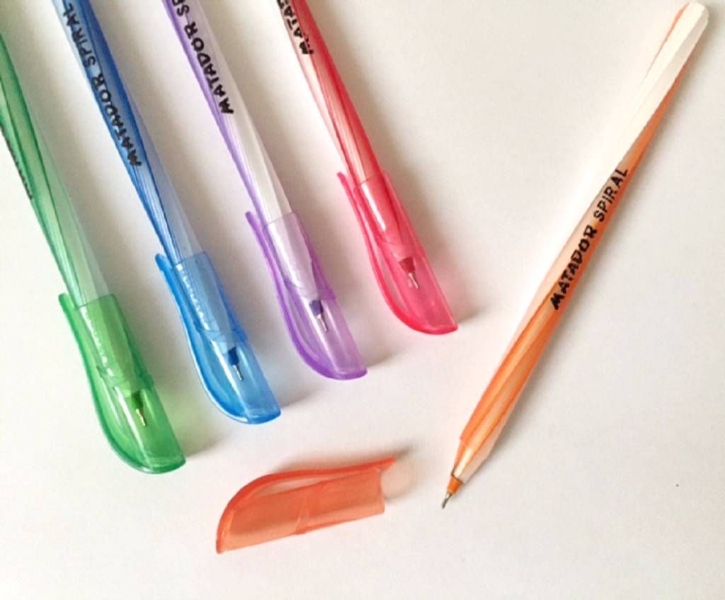 Matador Spiral Pen  -12 Pcs