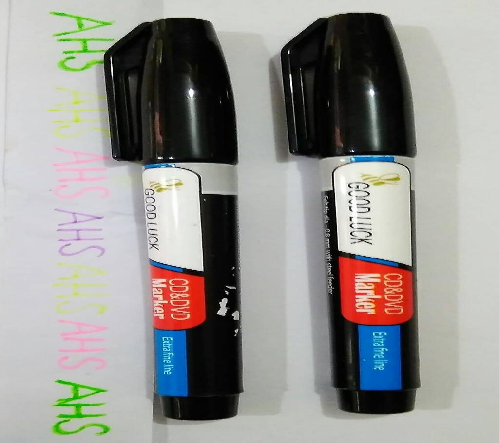 Good Luck CD/DVD Marker - 2 Pieces