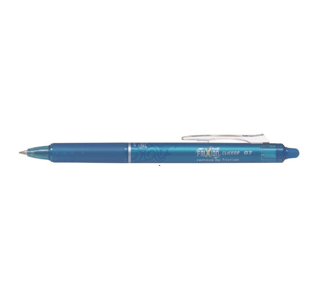 PILOT BLRT-FR7 Frixion Clicker Ball (Light Blue) Pen