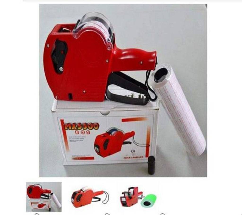 Price tag labeling machine