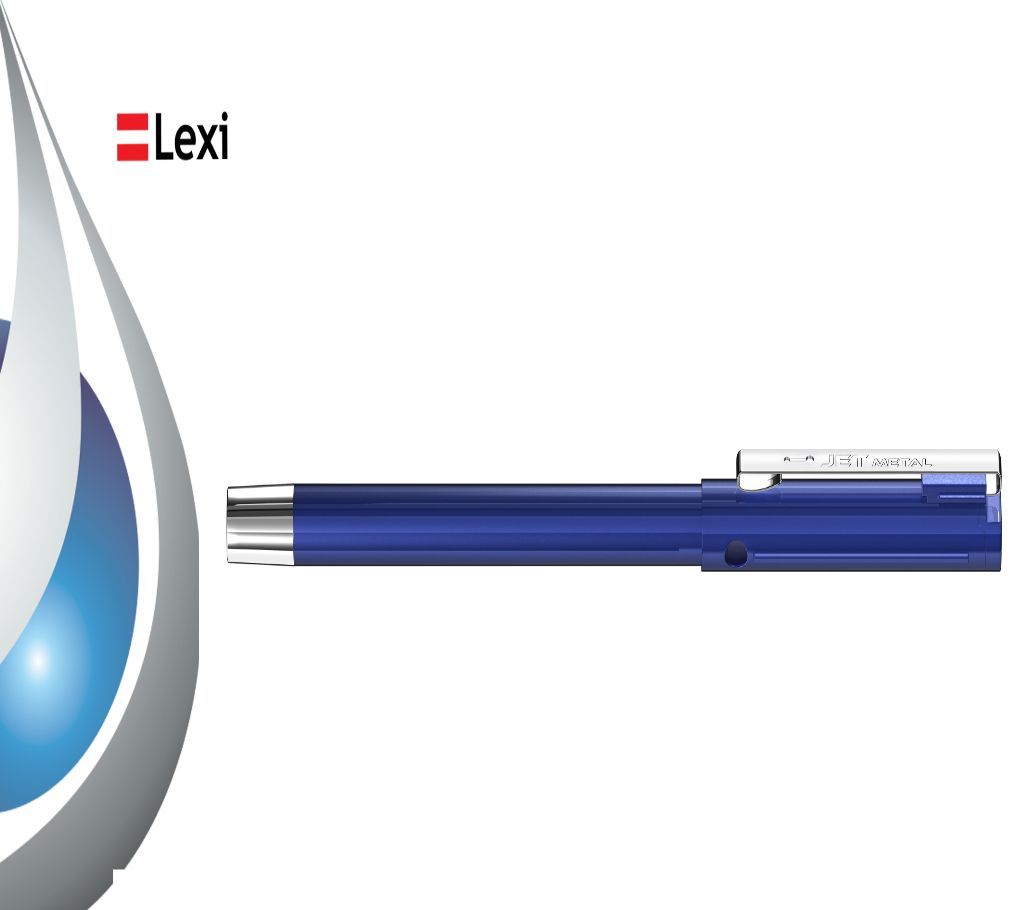 LEXI JET METAL SEMI GEL BALL PEN (10 pcs)