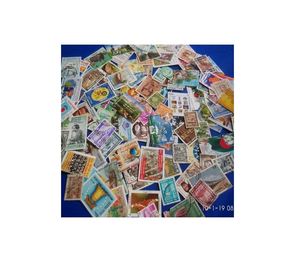 70 Different Bangladesh Stamp Collection