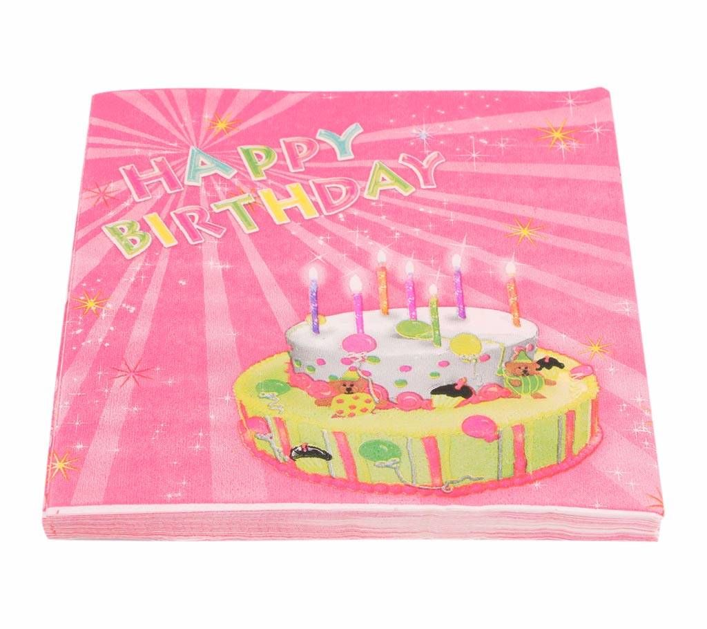Printed Tissue Napkin