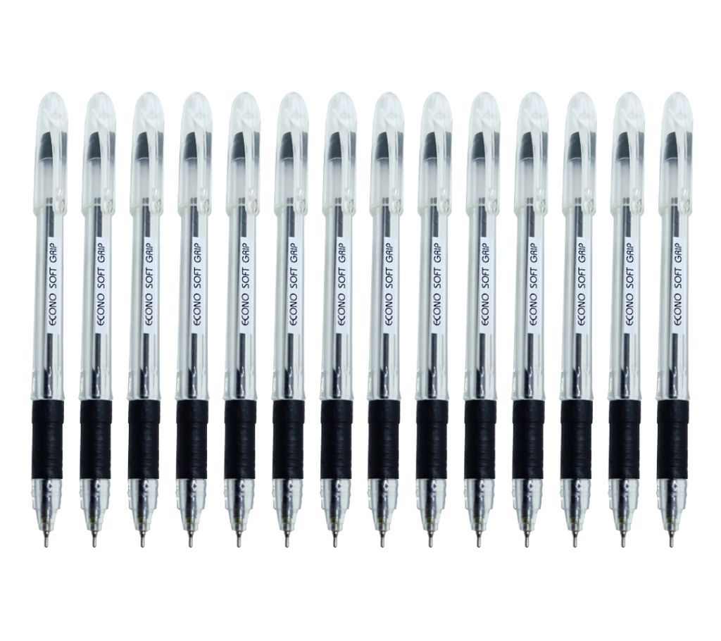 Econo Soft Grip Ball Point Ball Pen Pack of 20 Pens