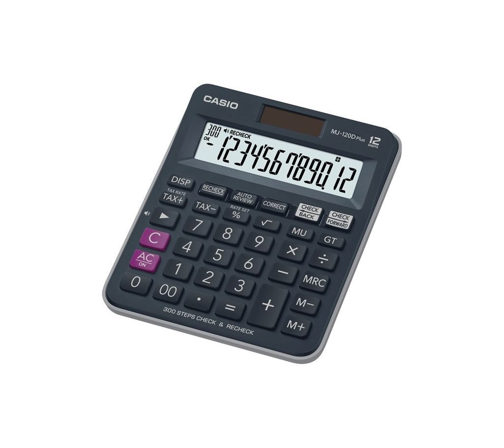Casio MJ-120D Plus Desktop Calculator (Original)