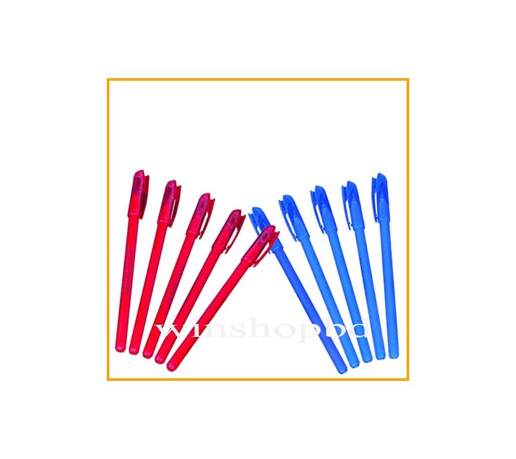 Good Luck Red And Blue Ball Pen - 20 pcs