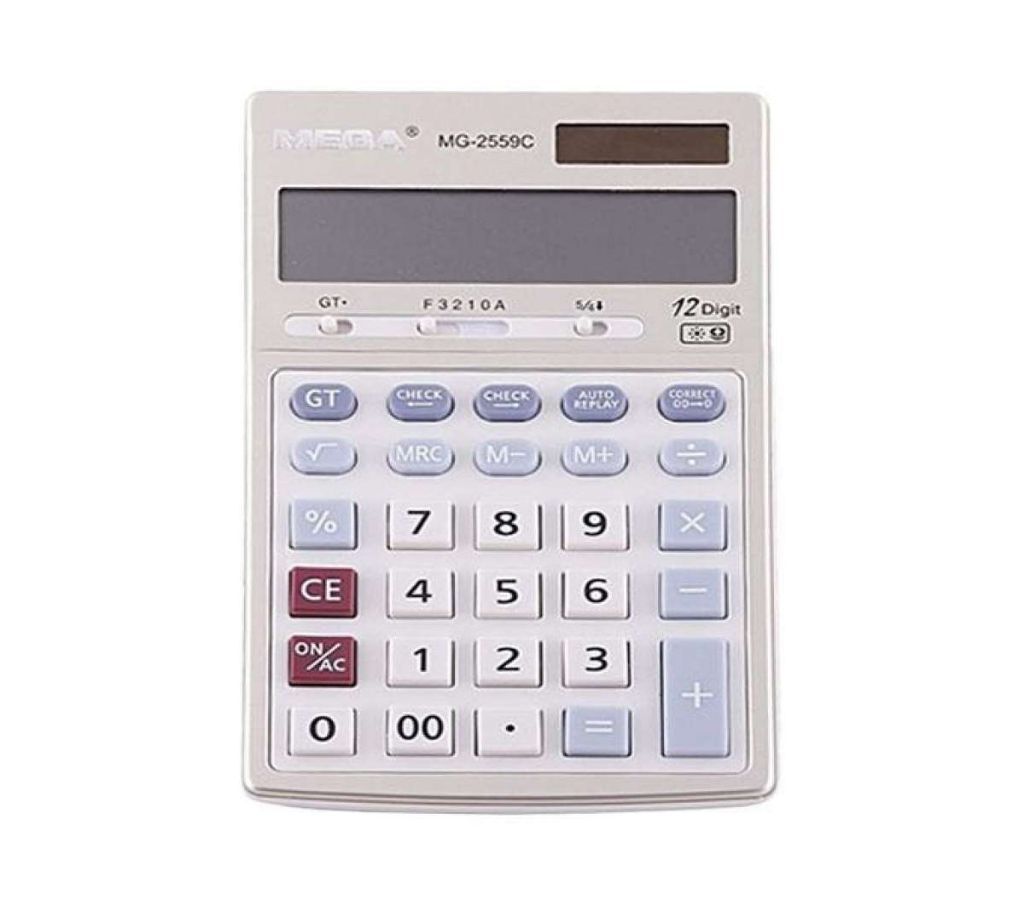 MG-2559C 12 Digits Electronic Calculator