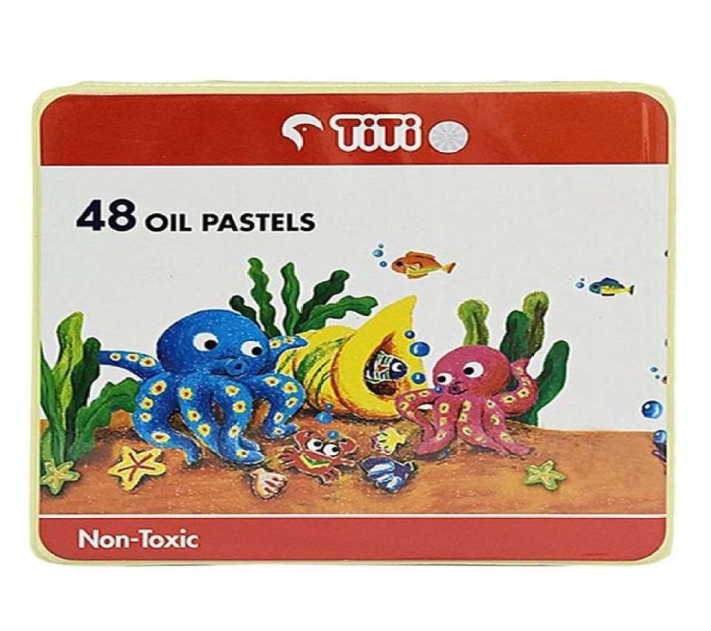48 Non-Toxic Oil Pastels