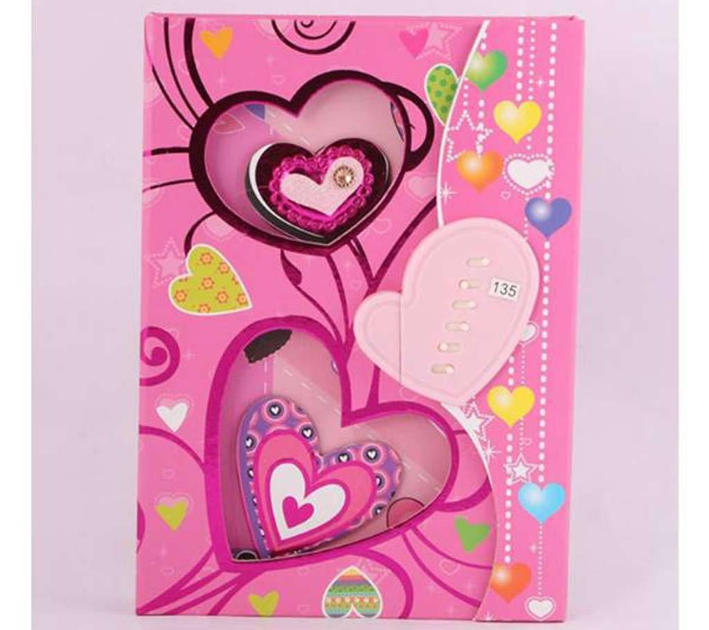 Sweetheart secret diary with lock