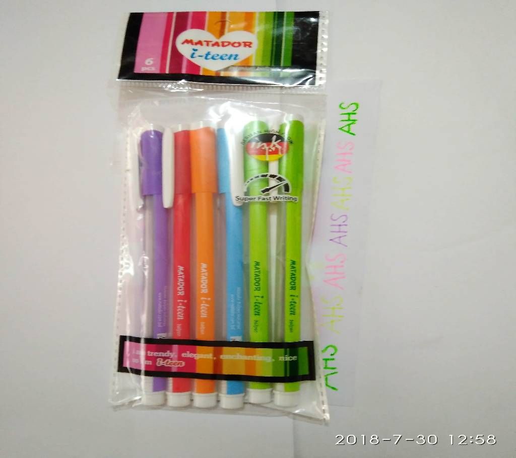 Matador i-teen Premium Ball Pen 6 pcs
