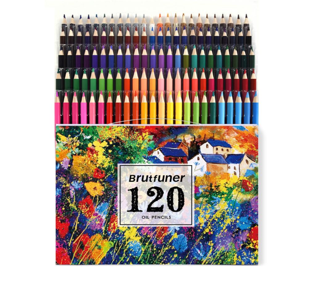 120 Colored Wood Pencils Artist Painting Oil Art Drawing Sketching Set Non-toxic