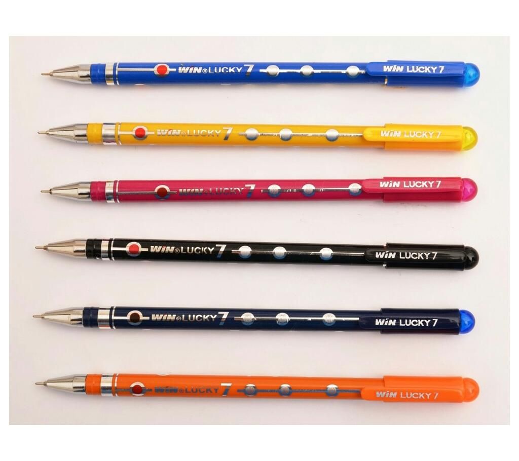 Lucky 7 Pen - 6 pcs