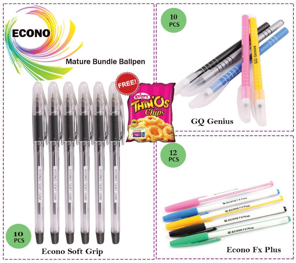 Econo Mature Bundle Ball Pen (32 pens)