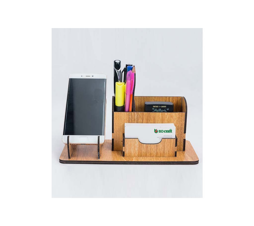 Mobile Holder Pen Pot And Card Holder