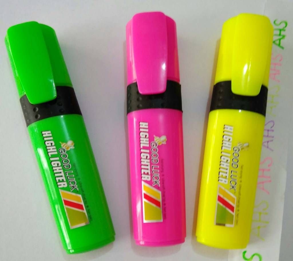 Good Luck Highlighter - 3 Pieces