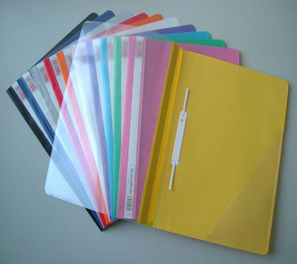 PVC Management File - (6 pcs)