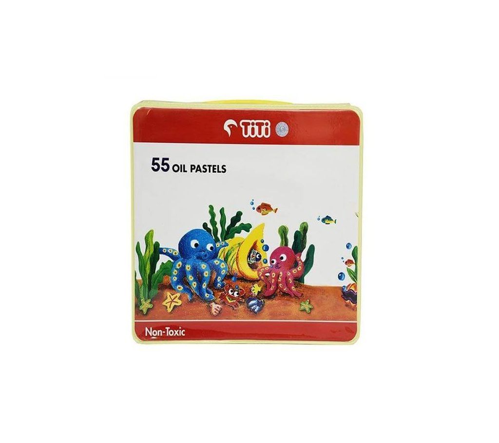 55 oil pastels  titi