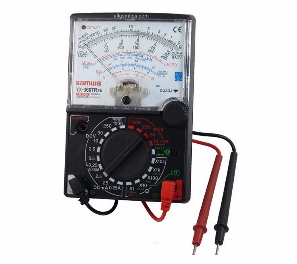 Analogue AVO METER