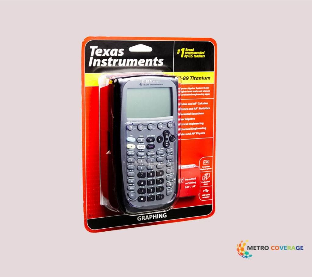 Texas Instruments TI-89 Titanium Graphing Calculator