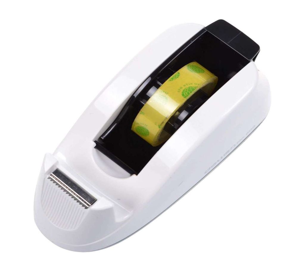 Deli 808 Tape Dispenser - White color