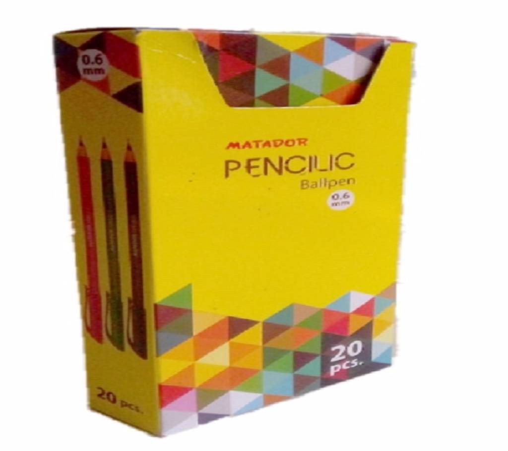 Matador Pencil Ball-pen 12 pcs