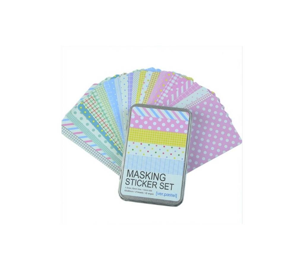 Masking Sticker 1Set (Protect With Tin Box)