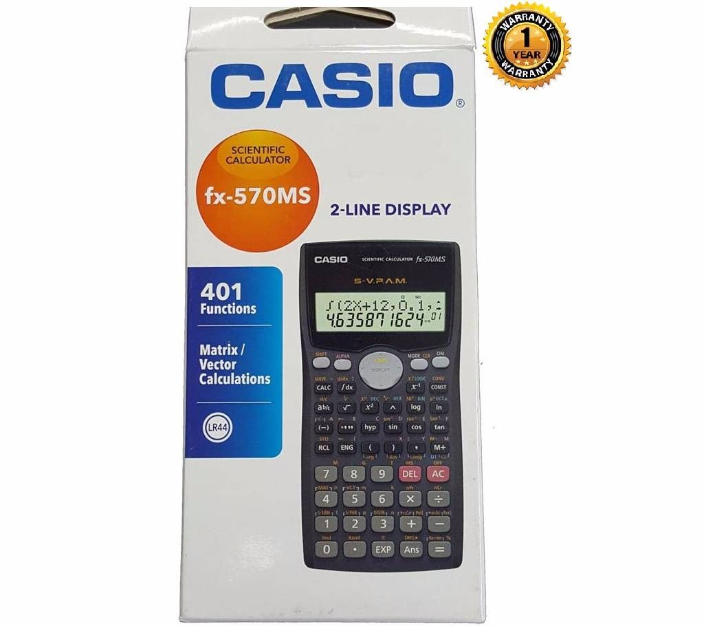 CASIO Fx-570MS scientific calculator
