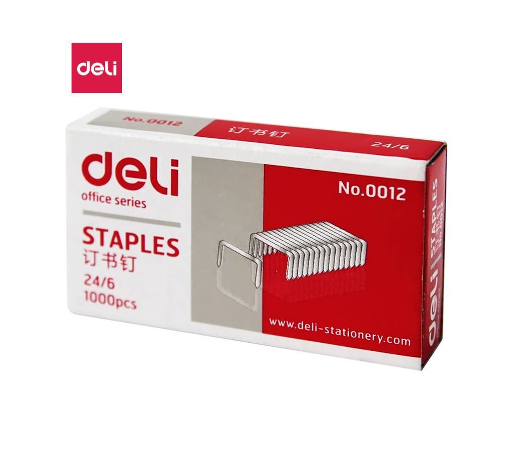 Deli 24/6 Pin For Stapler Machine - 5Pcs (Pack Of Five) 