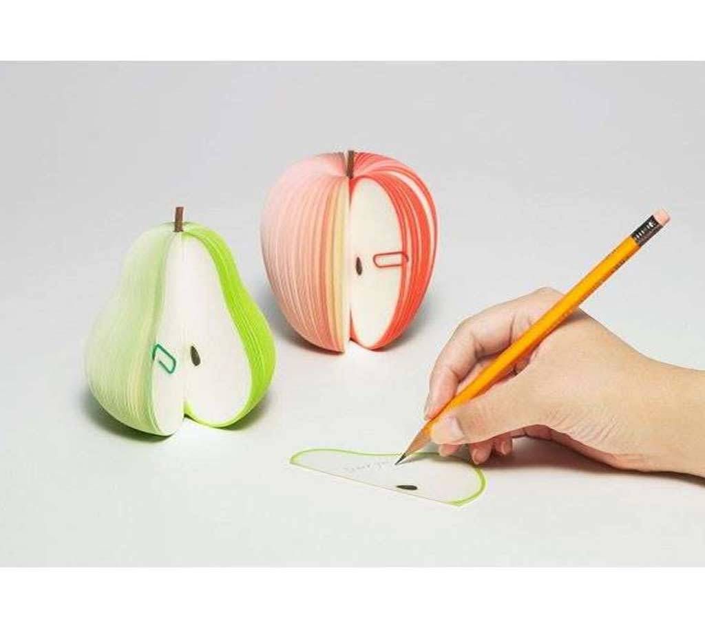Apple Note pad-1pcs 
