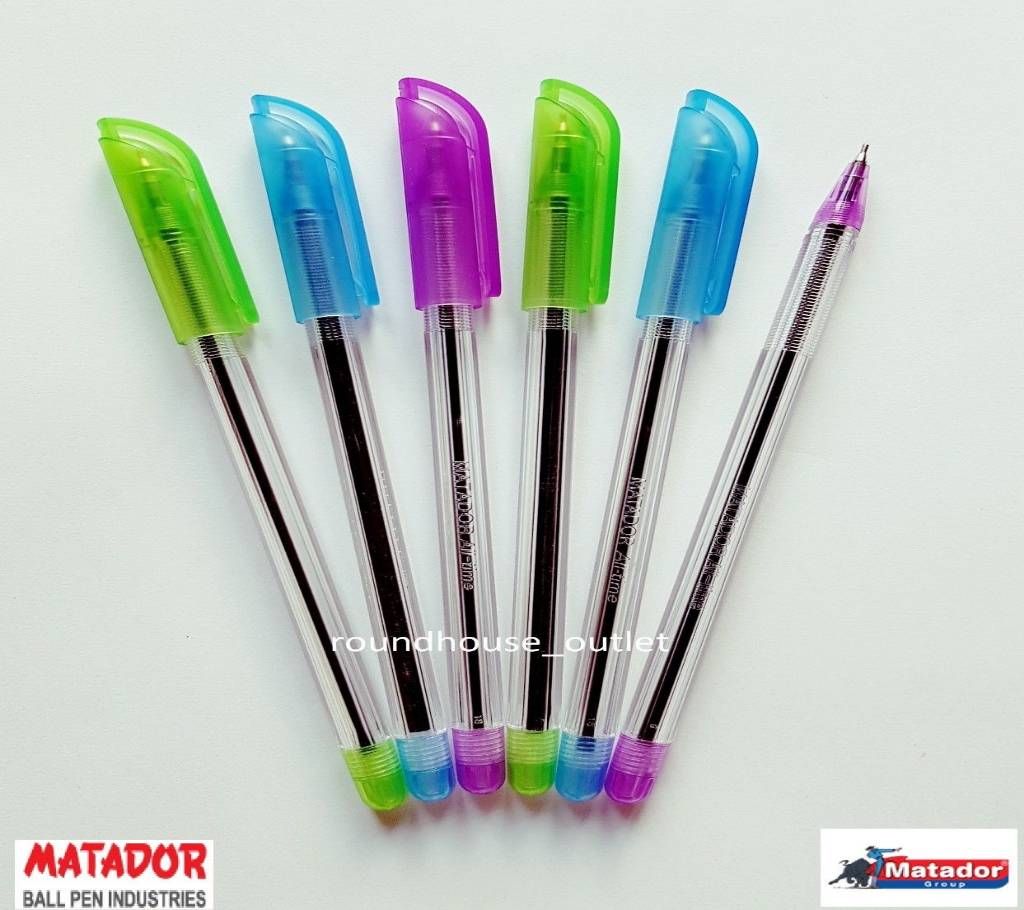 Matador All-Time Pen - Black - 24 Pcs