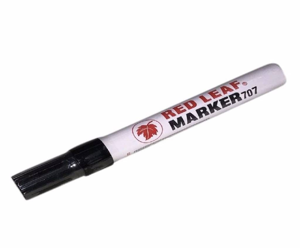 Red Leaf Permanent Marker - Black -2pcs