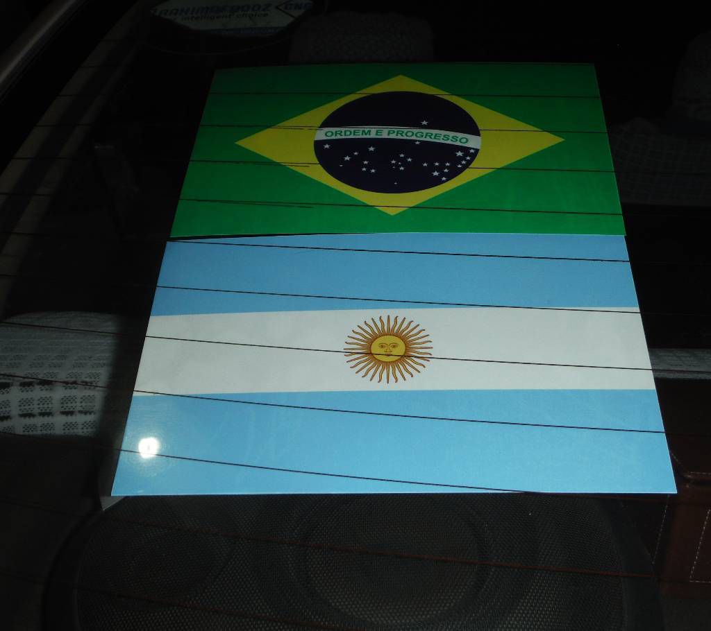 Car Mirror Sticker (Argentina)