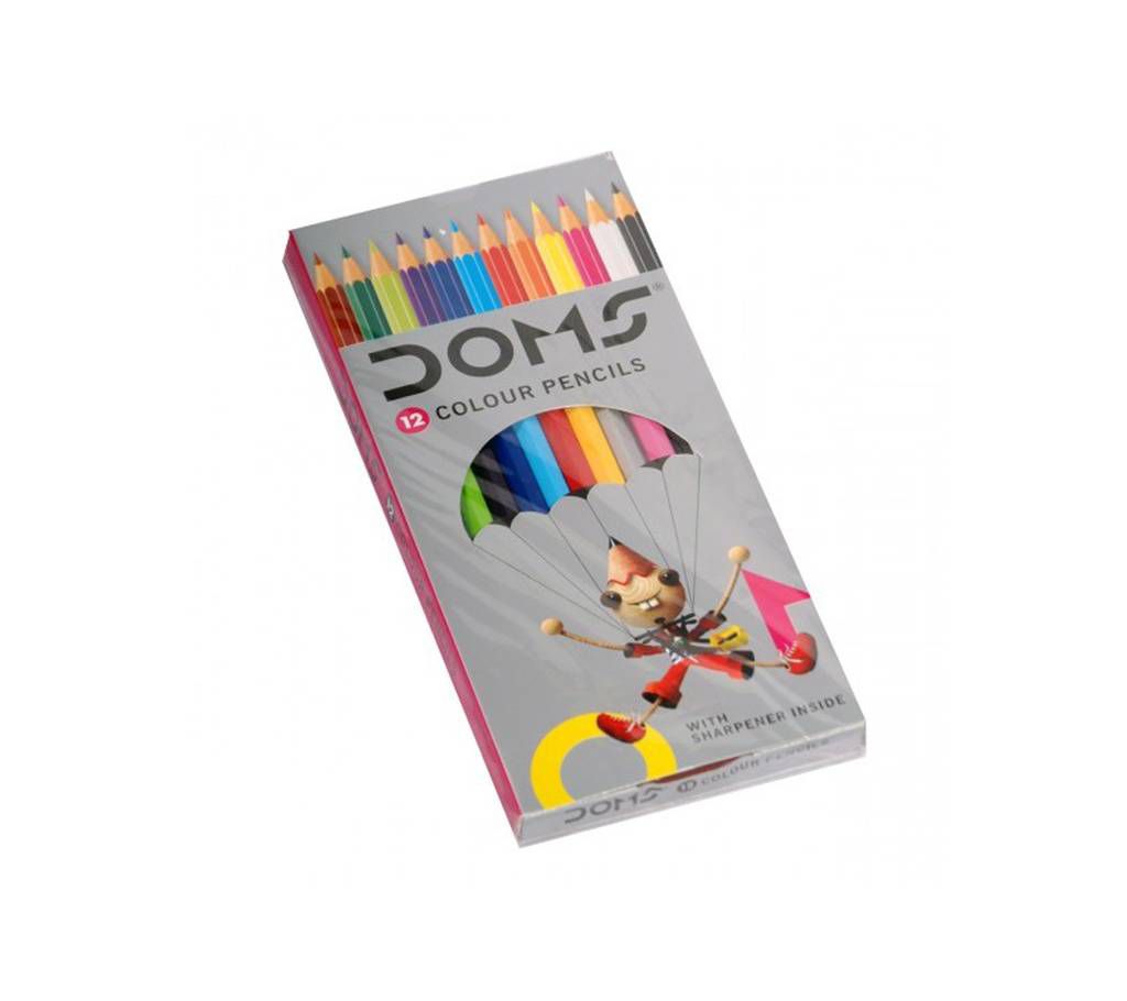 DOMS 12 Color Pencils