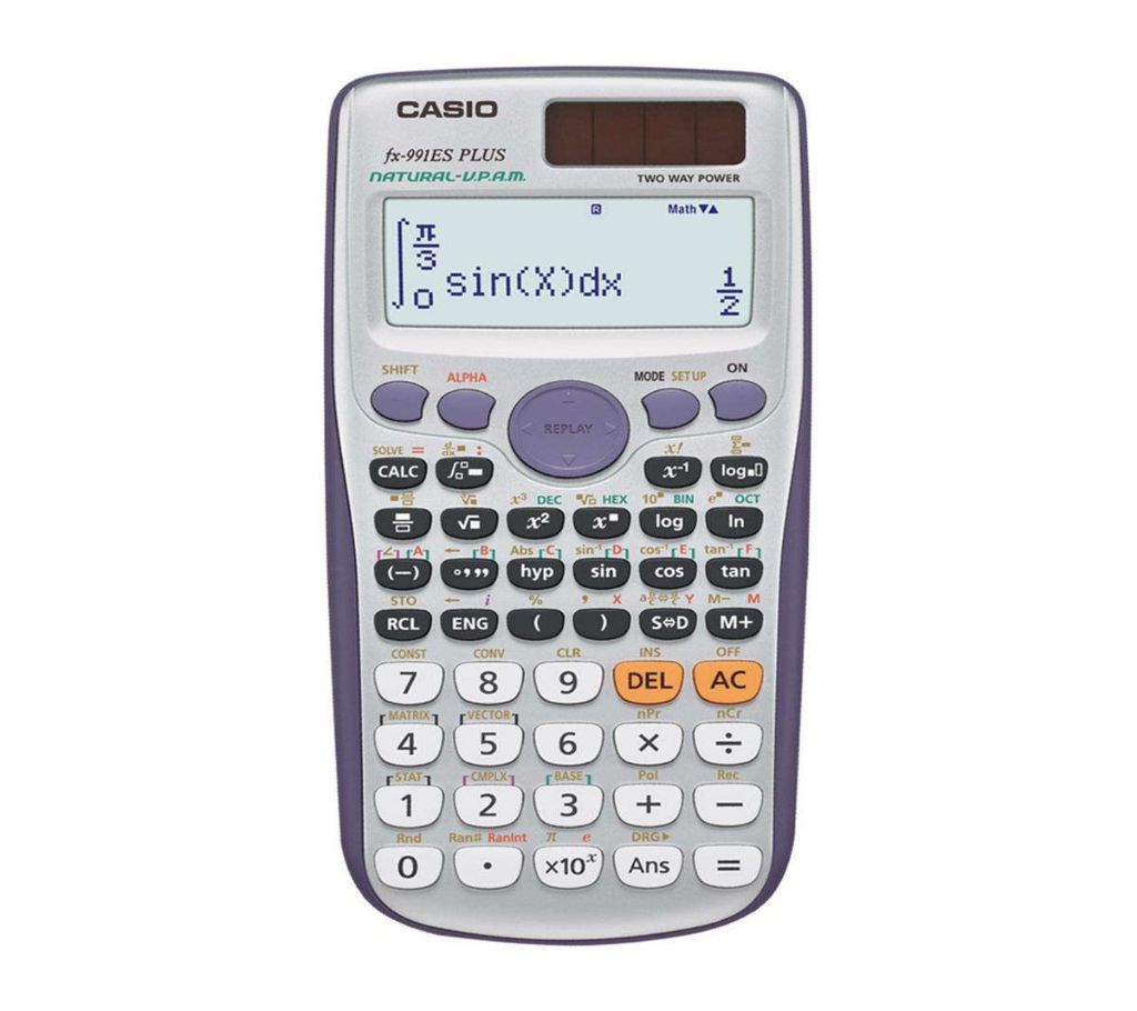 Casio FX-991ES PLUS Scientific Calculator - White
