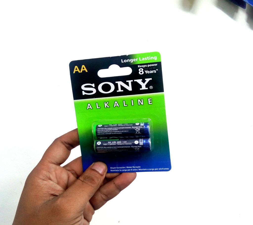 SONY AA 1.5V ALKALINE Batteries