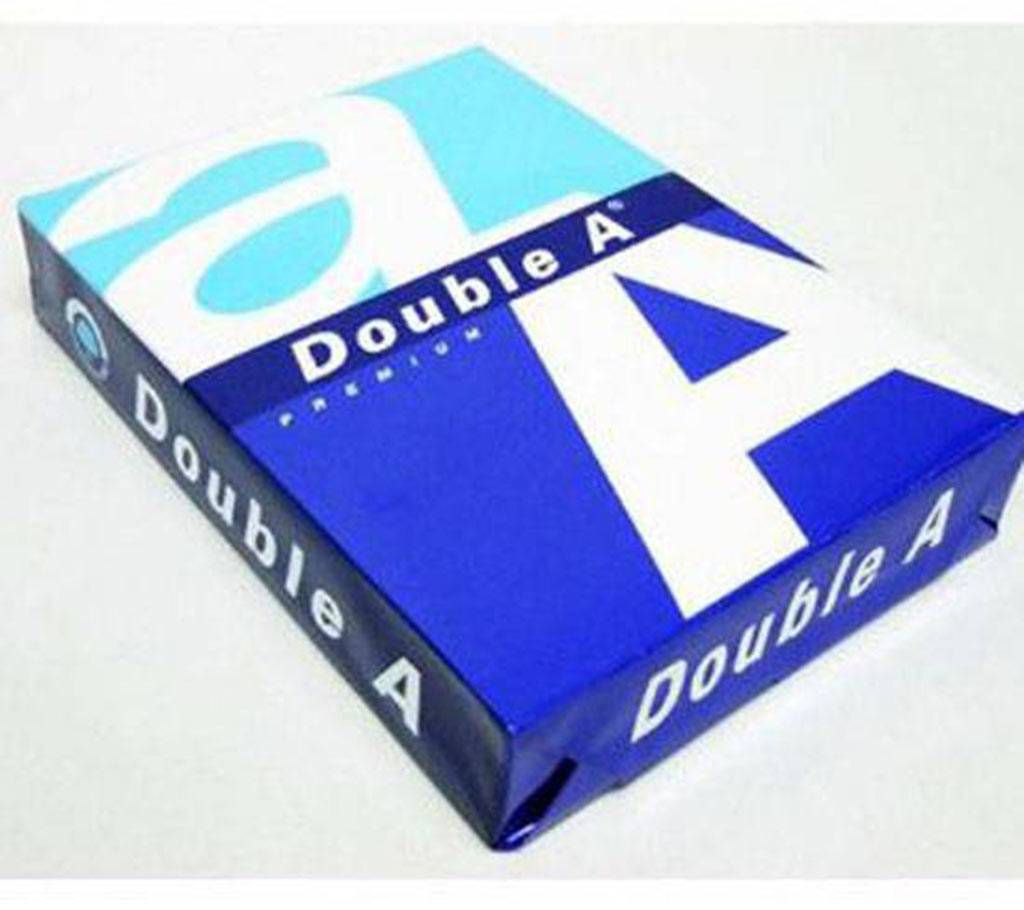 Double A 80GSM A4 SIZE paper (500 sheets) 