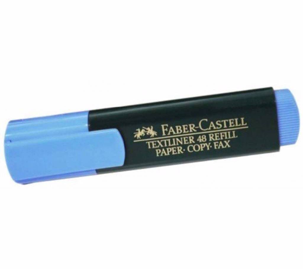 FABER CASTELL Blue Color Text liner-10 pcs 