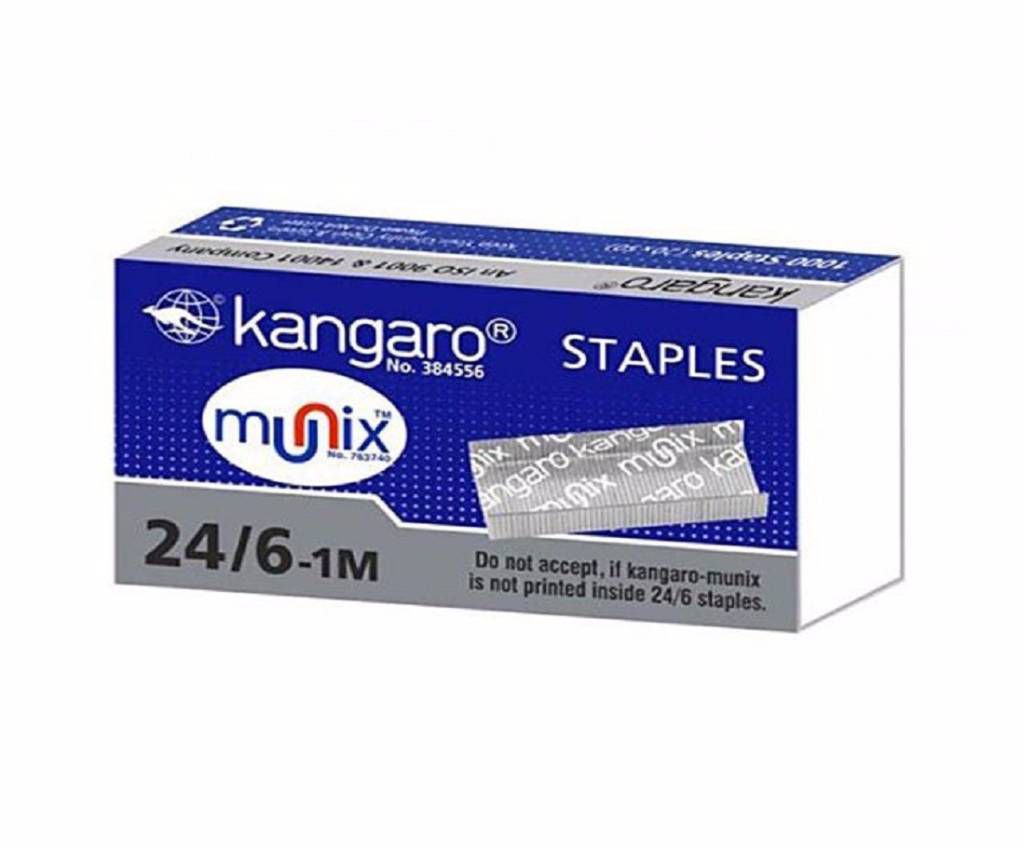 Kangaro 24/6 Pin for Stapler Machine -Pack of Four