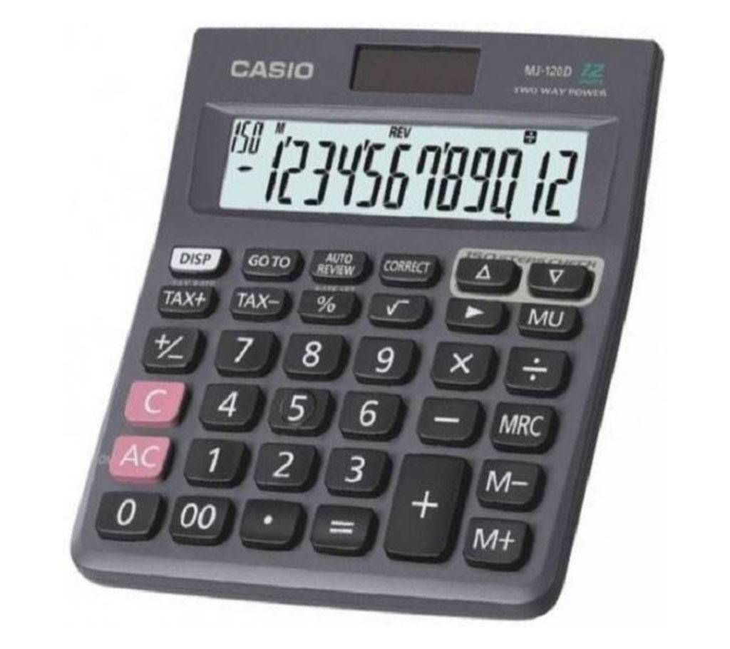 CASIO MJ 120 (12 DIGIT) Calculator 