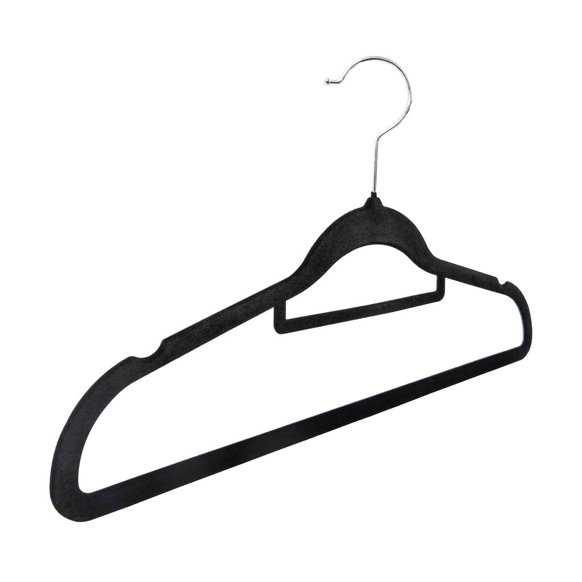 Flocked Hangers - Pack of 30