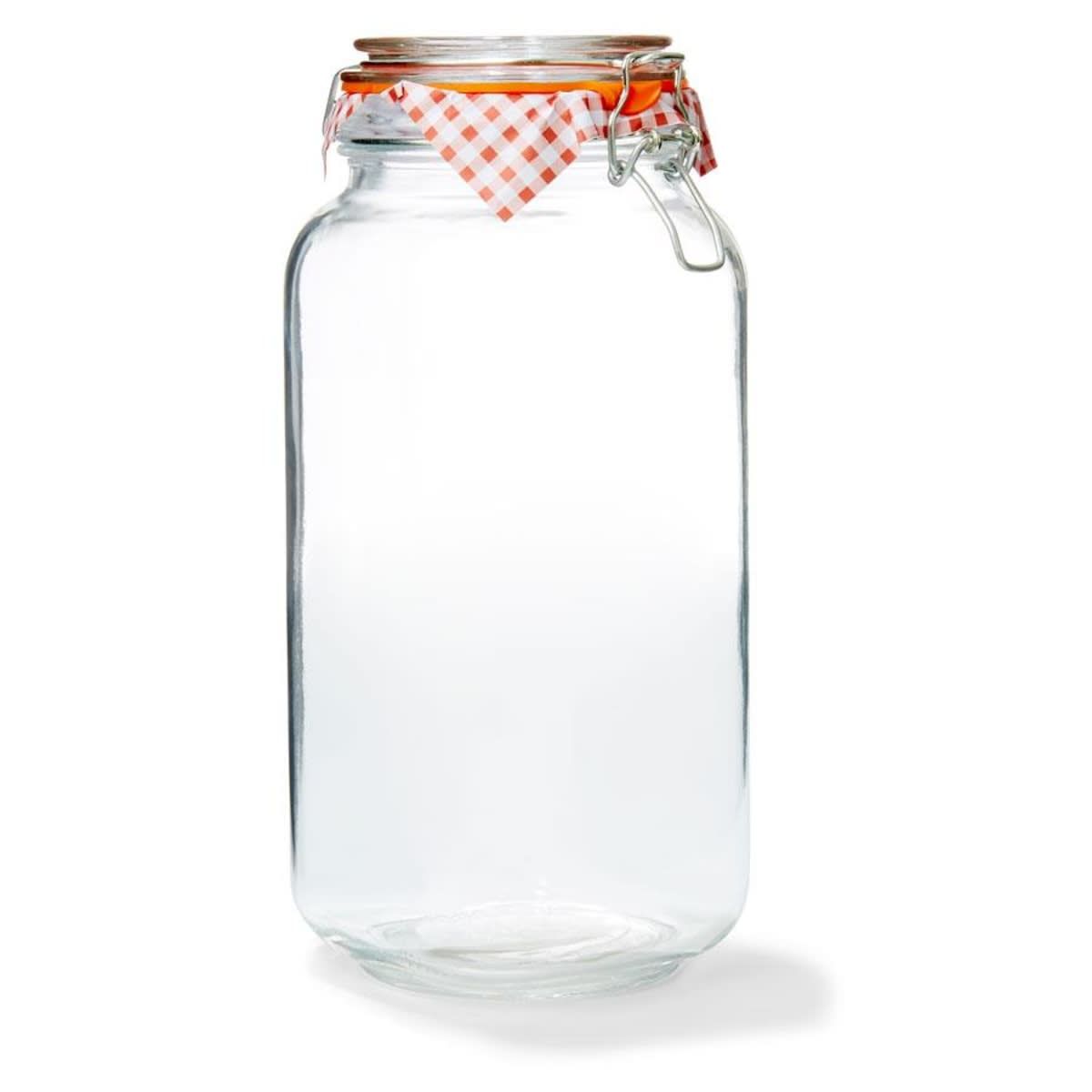 2.2L Clip Lid Glass Canister