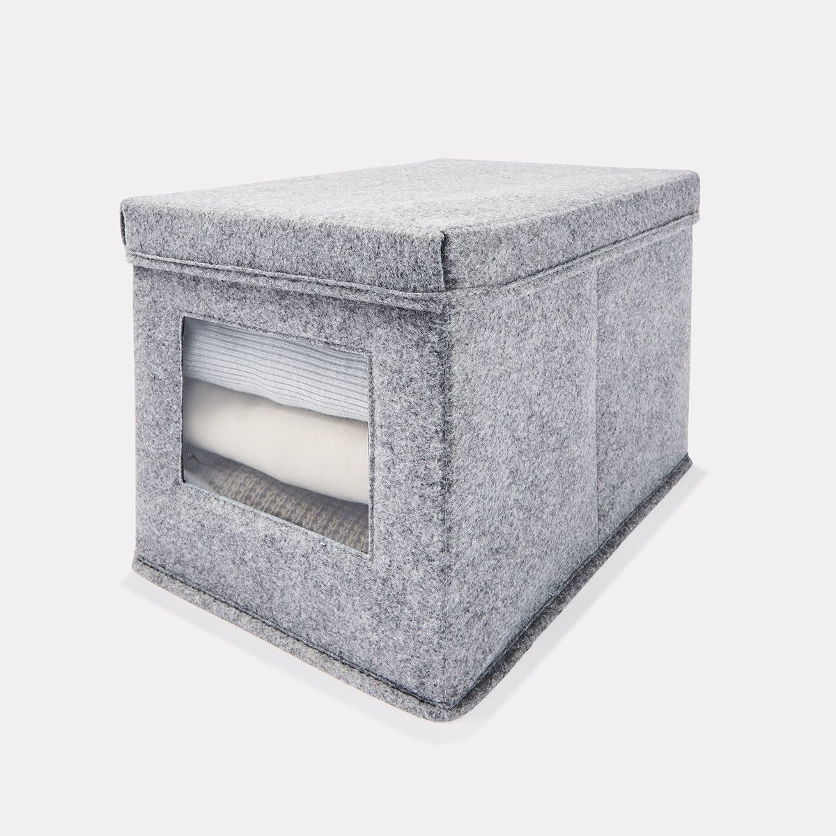 Felt Box with Window - Large