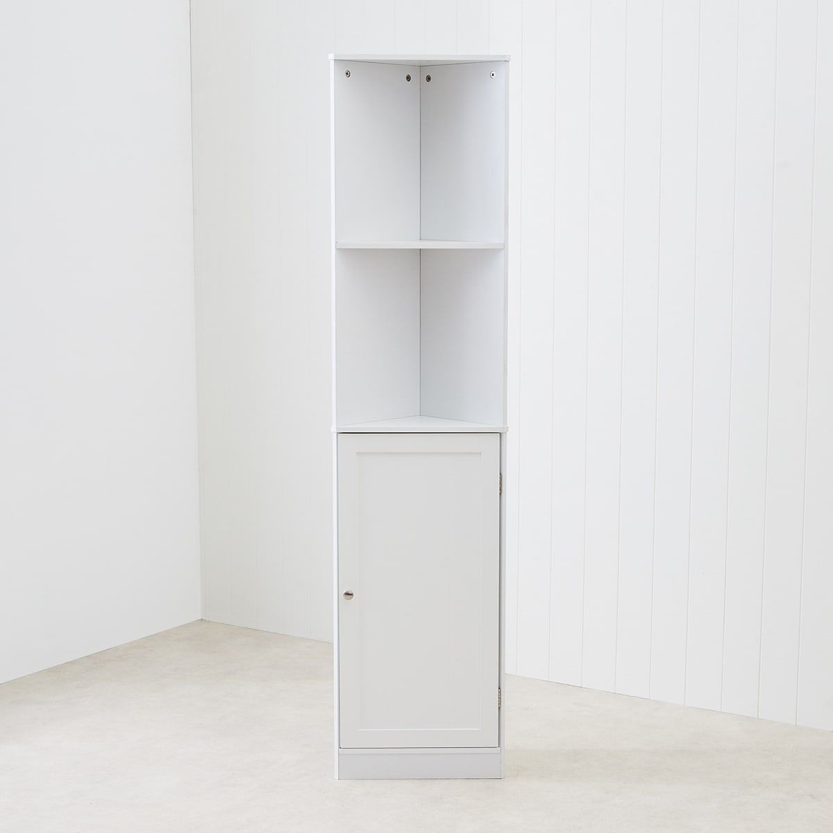 Panelled Corner Storage Unit