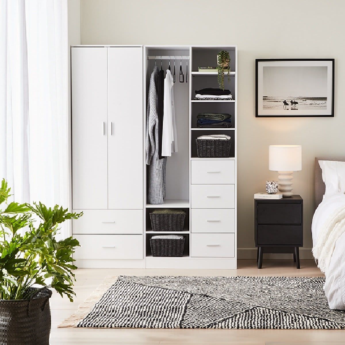2 Door Wardrobe