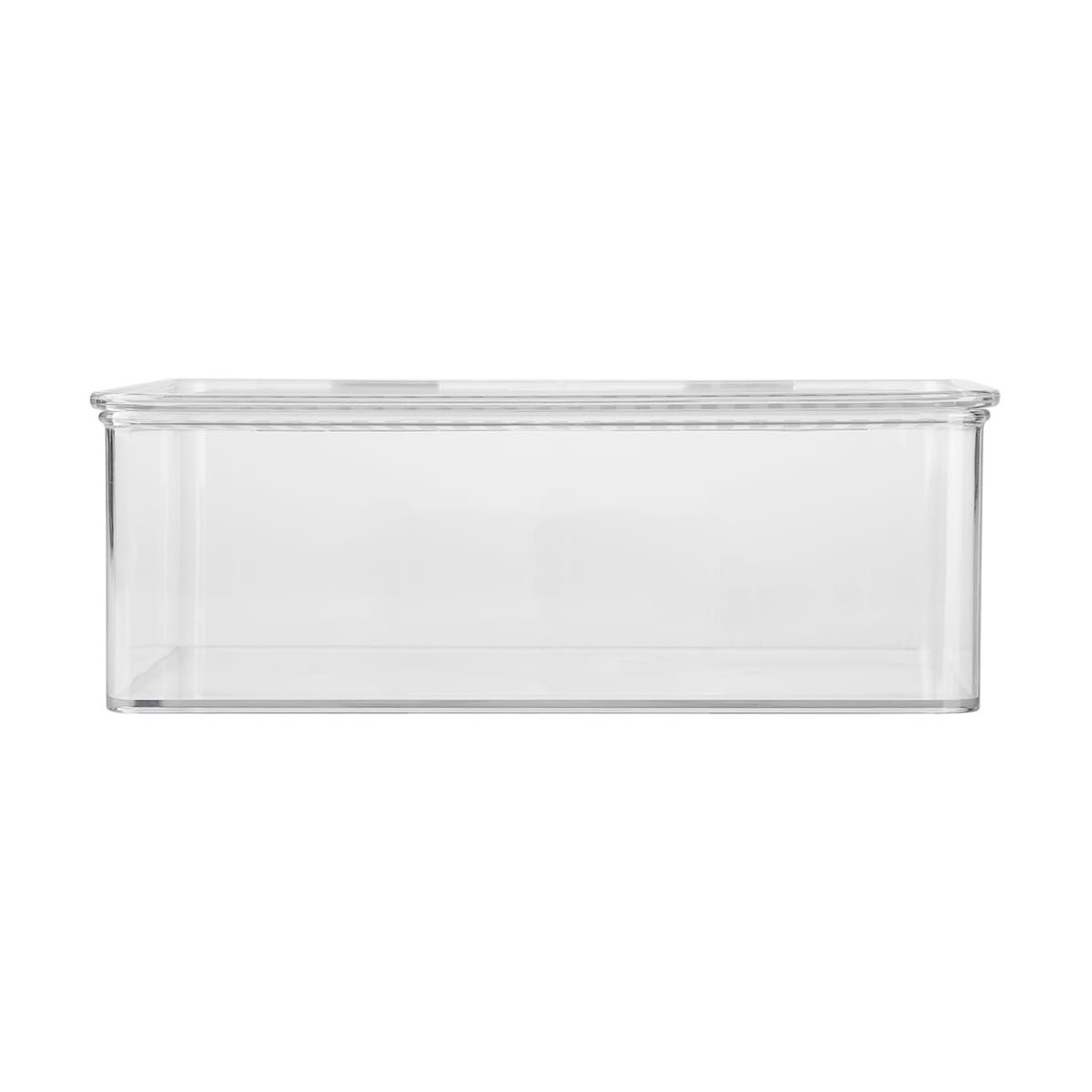 Clear Short Container with Lid