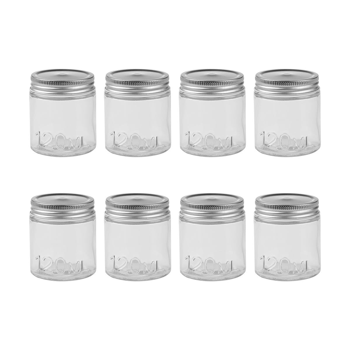 8 Preserving Jars - 120ml