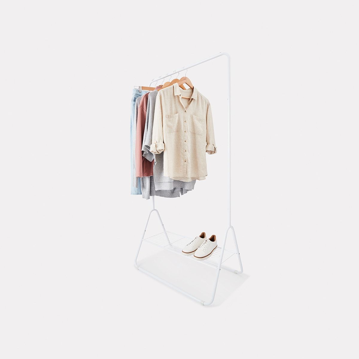 Garment Rack with Shelf