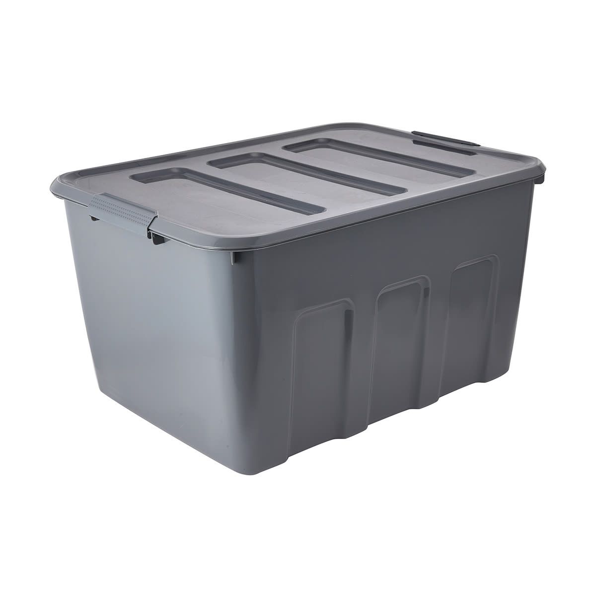 80L Storage Tub on Wheels - Grey